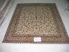 handmade persian design turkish knots silk carpet