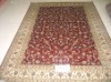 handmade persian double knots silk carpet
