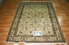 handmade persian silk carpet