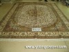 handmade persian silk rug