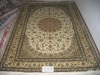 handmade pure silk 300lines 6X9footpersian carpet