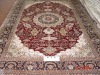 handmade pure silk carpet