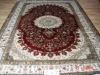 handmade pure silk carpet