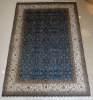 handmade pure silk carpet and rug