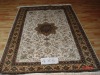 handmade silk carpet