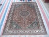 handmade silk carpet