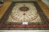 handmade silk carpet