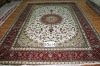 handmade silk carpet