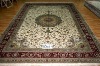 handmade silk carpet