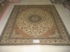 handmade silk carpet