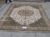 handmade silk carpet