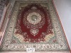 handmade silk carpet