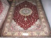 handmade silk carpet