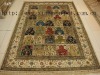 handmade silk carpet