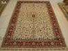 handmade silk carpet