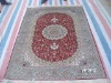 handmade silk persian carpet