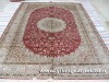 handmade silk rug