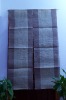 handwoven jacquard grass cloth noren