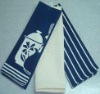 hanging kitchen towels with ties