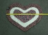heart door mat - kute