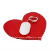 heart leather mouse  pad