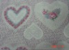 heart-shaped cotton printing fabric
