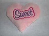 heart shaped plush pillow for lover gift