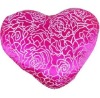 heart shaped polyester cushion