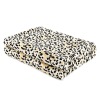 heavy leopard skin point printed coral fleece blankets