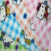 hello kitty print antipilling fleece fabric