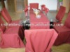 hemstitch table linen set ---chair cover
