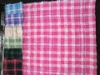 high class cashmere wool plaid voile fabric for garment