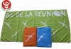 high end towls coloful jacquard cotton beach towel