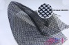 high quality! 100% polyester black mesh fabric for garment