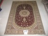 high quality best-sellerpersian design turkish knots pure silk carpet