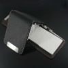 high quality black leather memo pad