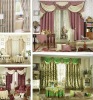 high quality fashion curtain/polyester curtain sets