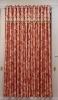 high quality floral dobby jacquard printed home decoration curtain