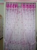 high quality floral printed decoration window fabric gauze curtains