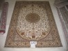 high quality hot products persian design turkish knots pure silk carpet