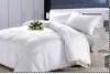 high quality luxurious poleyster plain white quilt