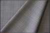 high quality mens check tr  suit  fabric