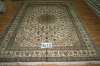 high quality persian design handmade silk carpet