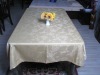 high quality polyester Jacquard table cloth