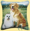 high quality soft pretty with printed animial dogs beautiful fashional cartoon cushion cover CT-046