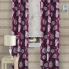 highly environment-friendly fiber front-back use jacquard curtain