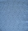 hole embroidery cotton fabric