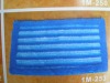 home anti-slip nattier blue 100%Polyester bath mat sets