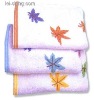 home embroidery towel 26*48cm size