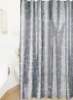 hookless designed shower curtain